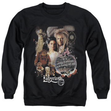 Labyrinth 25 Years Of Magic Men's Crewneck Sweatshirt Men's Crewneck Sweatshirt Labyrinth   