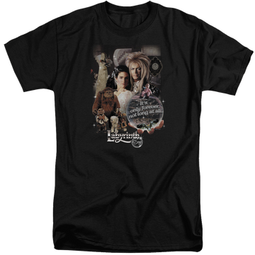Labyrinth 25 Years Of Magic Men's Tall Fit T-Shirt Men's Tall Fit T-Shirt Labyrinth   