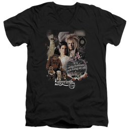 Labyrinth 25 Years Of Magic Men's V-Neck T-Shirt Men's V-Neck T-Shirt Labyrinth   