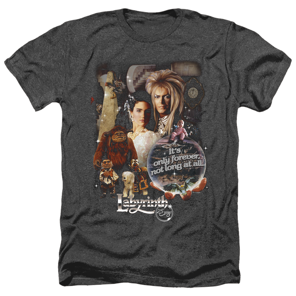 Labyrinth 25 Years Of Magic Men's Heather T-Shirt Men's Heather T-Shirt Labyrinth   