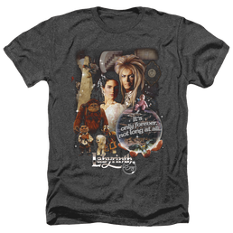 Labyrinth 25 Years Of Magic Men's Heather T-Shirt Men's Heather T-Shirt Labyrinth   