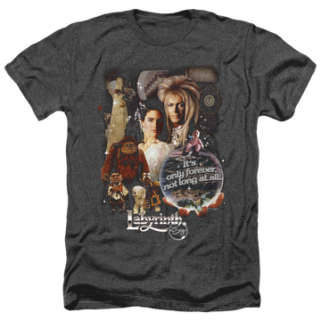 Labyrinth 25 Years Of Magic Men's Heather T-Shirt Men's Heather T-Shirt Labyrinth   