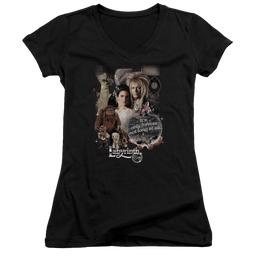 Labyrinth 25 Years Of Magic Juniors V-Neck T-Shirt Juniors V-Neck T-Shirt Labyrinth   