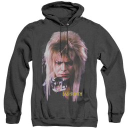 Labyrinth Goblin King - Heather Pullover Hoodie Heather Pullover Hoodie Labyrinth   