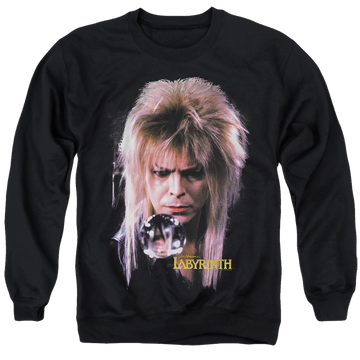 Labyrinth Goblin King Men's Crewneck Sweatshirt Men's Crewneck Sweatshirt Labyrinth   