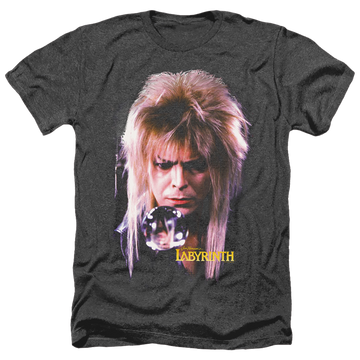 Labyrinth Goblin King Men's Heather T-Shirt Men's Heather T-Shirt Labyrinth   