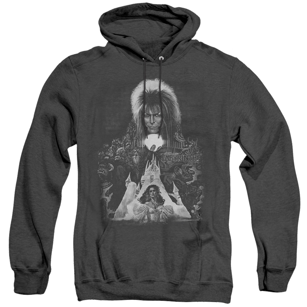 Labyrinth Castle - Heather Pullover Hoodie Heather Pullover Hoodie Labyrinth   