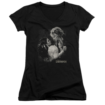 Labyrinth Dream Dance Juniors V-Neck T-Shirt Juniors V-Neck T-Shirt Labyrinth   