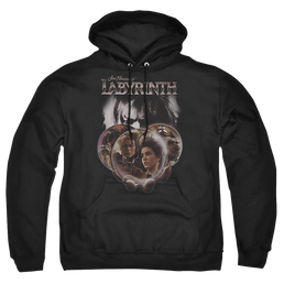 Labyrinth Globes Pullover Hoodie Pullover Hoodie Labyrinth   