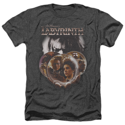 Labyrinth Globes Men's Heather T-Shirt Men's Heather T-Shirt Labyrinth   