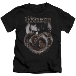 Labyrinth Globes Kid's T-Shirt (Ages 4-7) Kid's T-Shirt (Ages 4-7) Labyrinth   