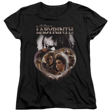 Labyrinth Globes Women's T-Shirt Women's T-Shirt Labyrinth   