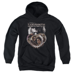 Labyrinth Globes Youth Hoodie (Ages 8-12) Youth Hoodie (Ages 8-12) Labyrinth   