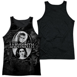 Labyrinth Maze Men's Black Back Tank Men's Black Back Tank Labyrinth   