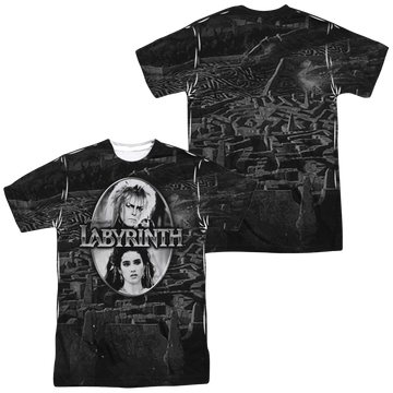 Labyrinth Maze men's all-over print t-shirt
