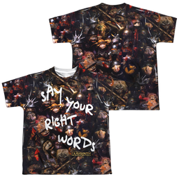 Labyrinth Right Words Youth All-Over Print T-Shirt (Ages 8-12) Youth All-Over Print T-Shirt (Ages 8-12) Labyrinth   