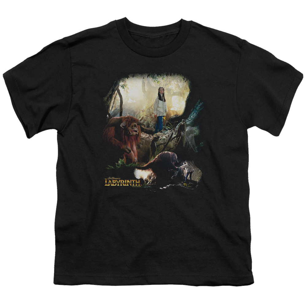 Labyrinth Sarah & Ludo Youth T-Shirt (Ages 8-12) Youth T-Shirt (Ages 8-12) Labyrinth   