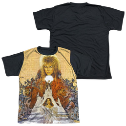 Labyrinth Cover Art Youth Black Back T-Shirt (Ages 8-12) Youth Black Back T-Shirt (Ages 8-12) Labyrinth   