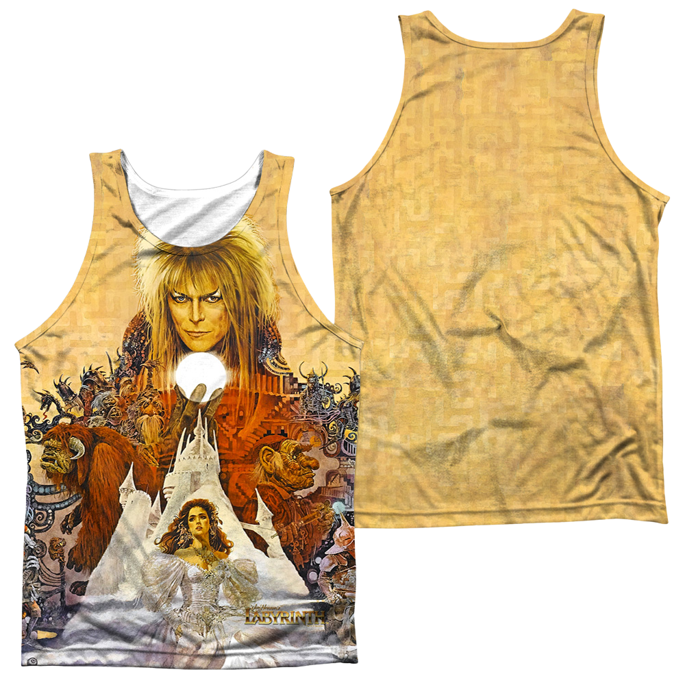 Labyrinth Cover Art Men's All Over Print Tank Men's All Over Print Tank Labyrinth   