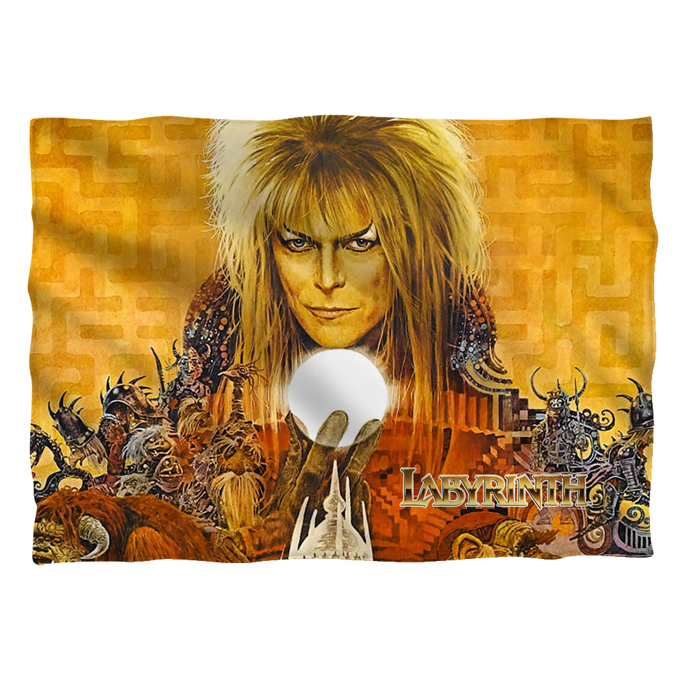 Labyrinth Crystal Ball - Pillow Case Pillow Cases Labyrinth   