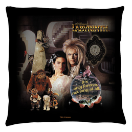 Labyrinth Only Forever Throw Pillow Throw Pillows Labyrinth   