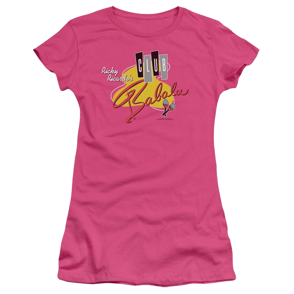 I Love Lucy Club Babalu Juniors T-Shirt Juniors T-Shirt I Love Lucy   