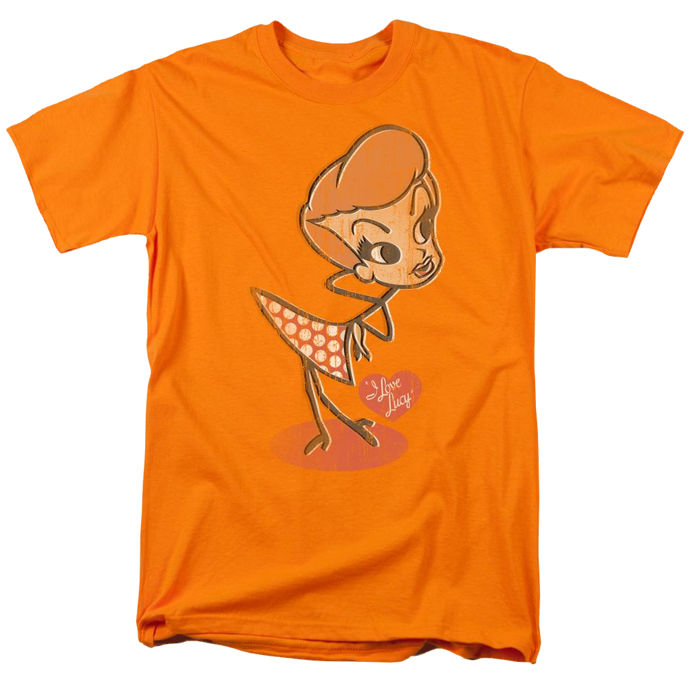 I Love Lucy Vintage Doll - Men's Regular Fit T-Shirt Men's Regular Fit T-Shirt I Love Lucy   