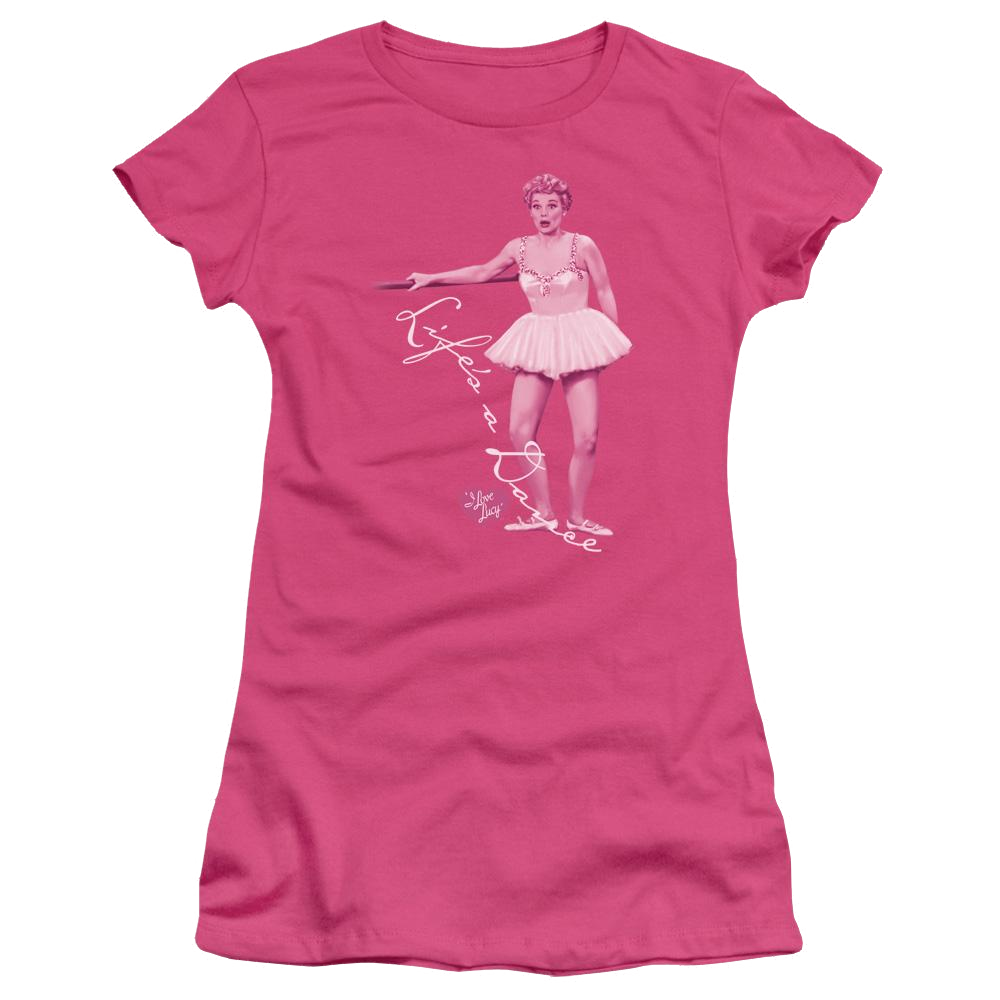 I Love Lucy Lifes A Big Dance Juniors T-Shirt Juniors T-Shirt I Love Lucy   