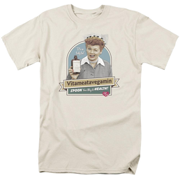 I Love Lucy Spoon To Health Men's Regular Fit T-Shirt Men's Regular Fit T-Shirt I Love Lucy   