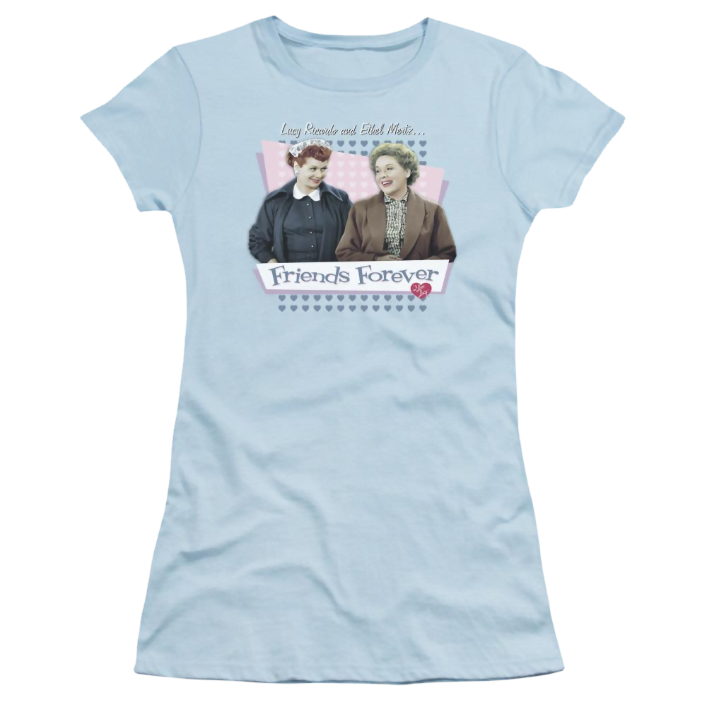 I Love Lucy Friends Forever Juniors T-Shirt Juniors T-Shirt I Love Lucy   