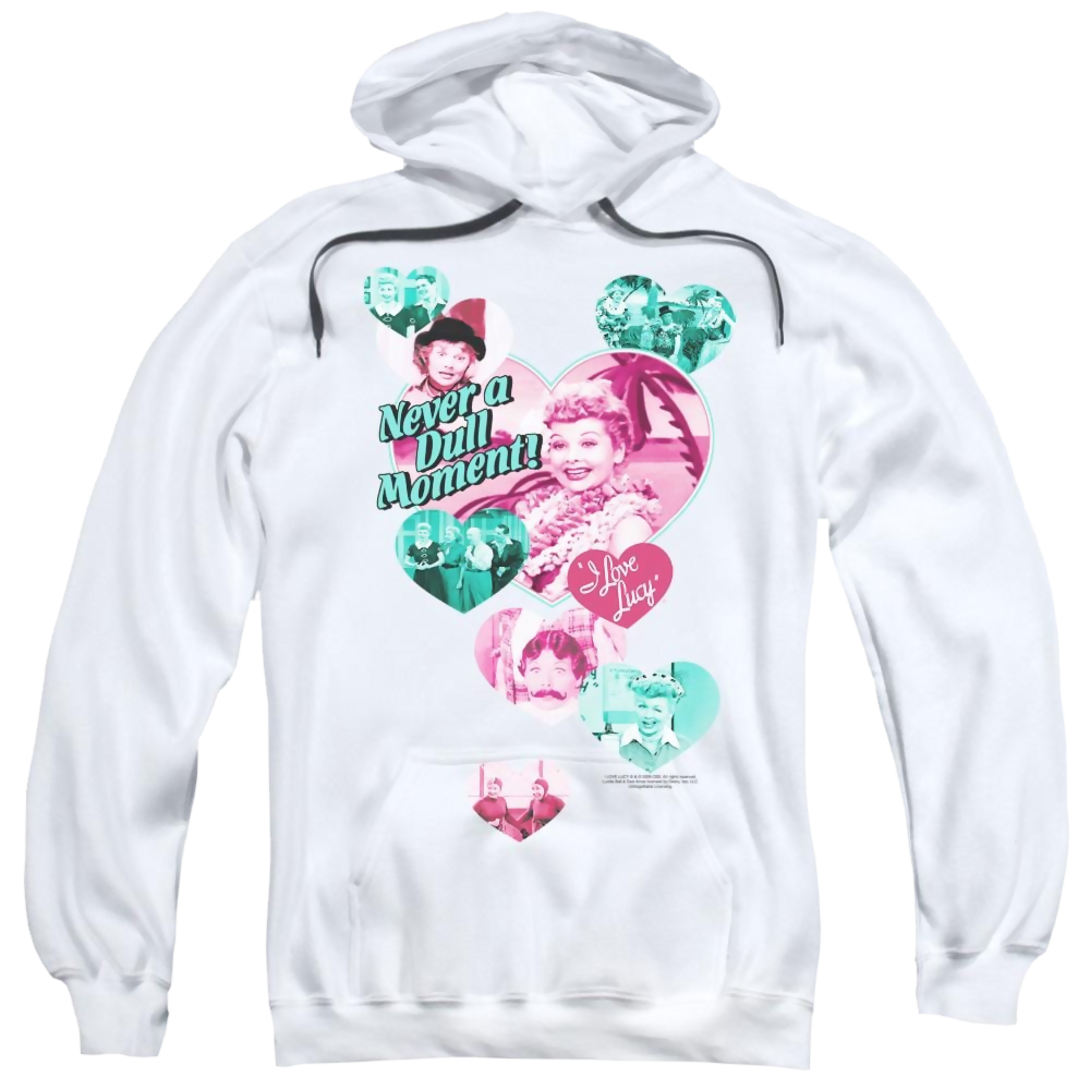I Love Lucy Never A Dull Moment Pullover Hoodie Pullover Hoodie I Love Lucy   