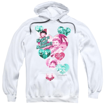 I Love Lucy Never A Dull Moment Pullover Hoodie Pullover Hoodie I Love Lucy   