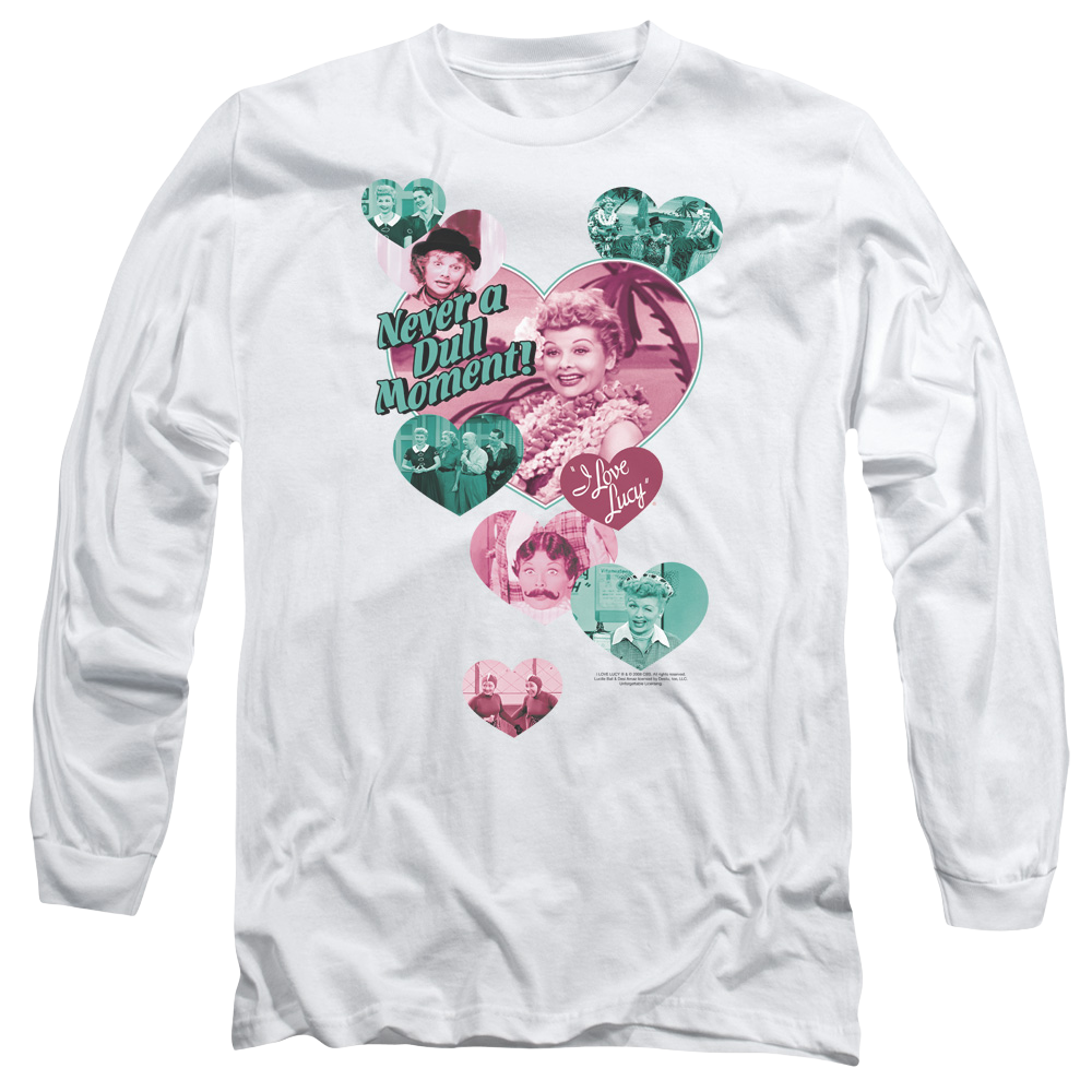 I Love Lucy Never A Dull Moment Men's Long Sleeve T-Shirt Men's Long Sleeve T-Shirt I Love Lucy   