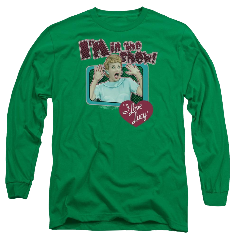 I Love Lucy Put Me In The Show Men's Long Sleeve T-Shirt Men's Long Sleeve T-Shirt I Love Lucy   