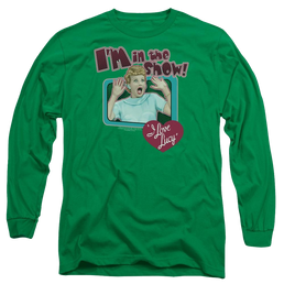 I Love Lucy Put Me In The Show Men's Long Sleeve T-Shirt Men's Long Sleeve T-Shirt I Love Lucy   
