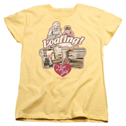 I Love Lucy Just Loafing Women's T-Shirt Women's T-Shirt I Love Lucy   