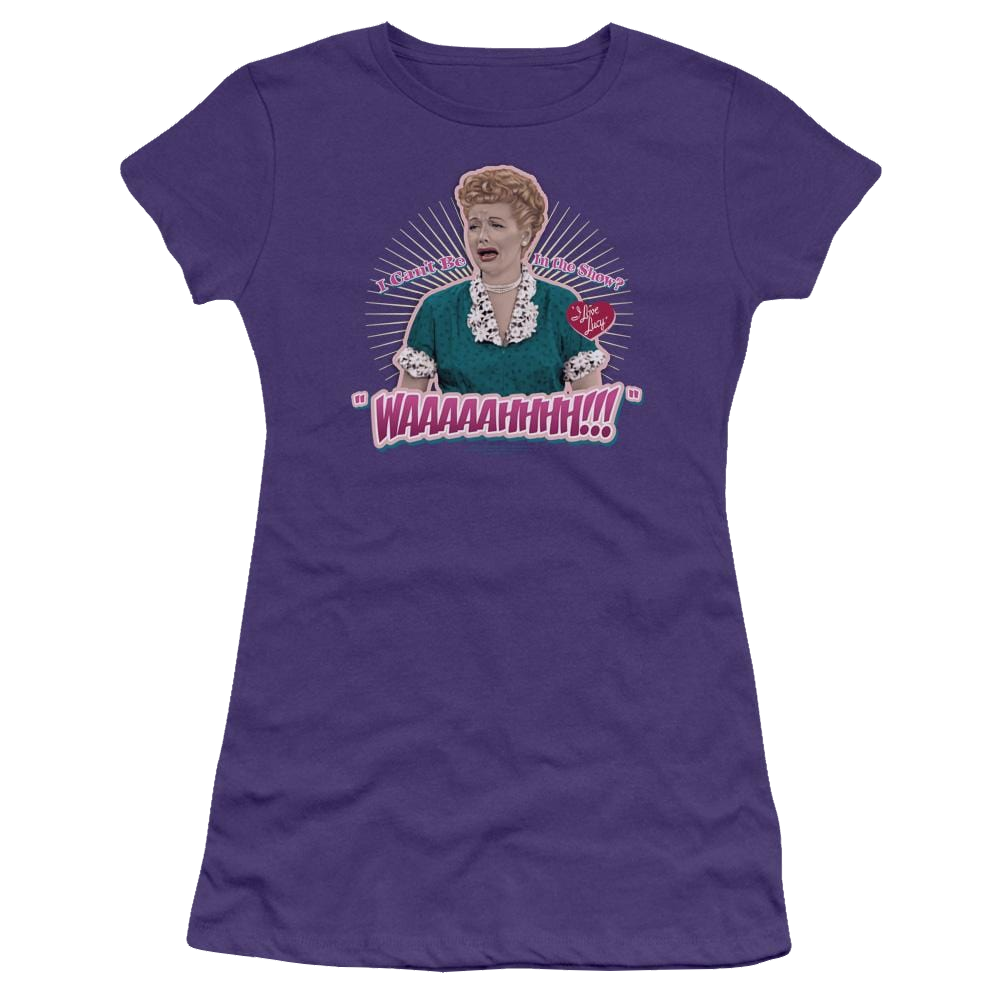 I Love Lucy Waaaaahhhh!!! Juniors T-Shirt Juniors T-Shirt I Love Lucy   