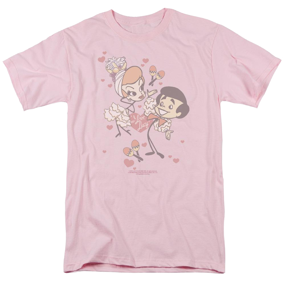 I Love Lucy Rumba Dance Men's Regular Fit T-Shirt Men's Regular Fit T-Shirt I Love Lucy   