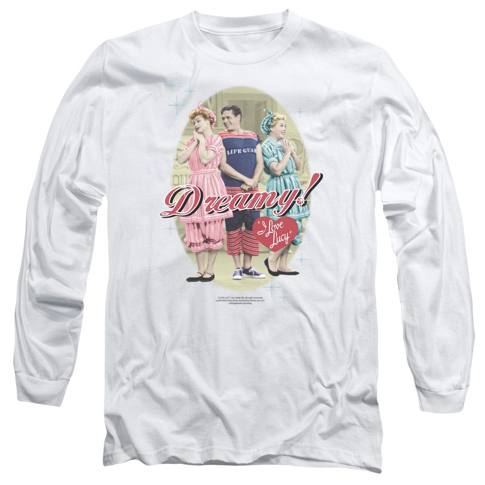 I Love Lucy Dreamy! Men's Long Sleeve T-Shirt Men's Long Sleeve T-Shirt I Love Lucy   