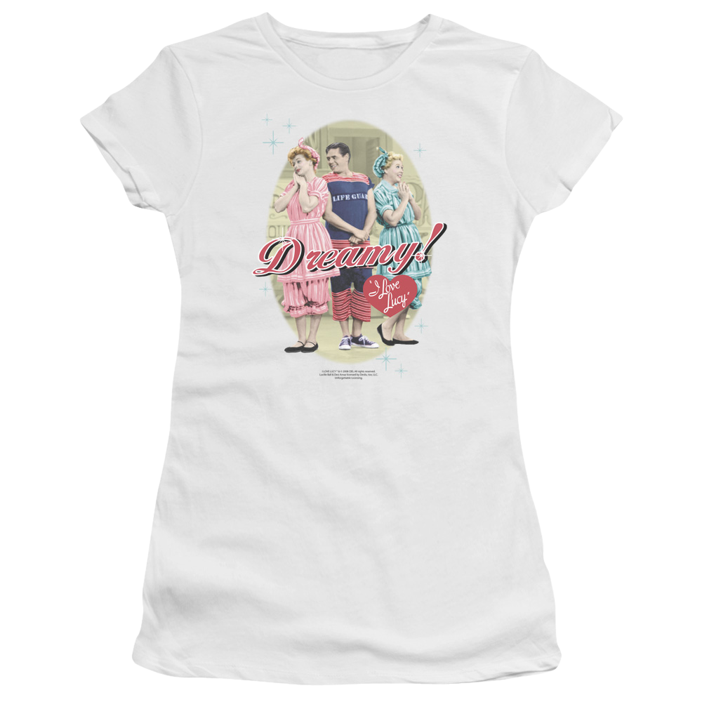 I Love Lucy Dreamy! Juniors T-Shirt Juniors T-Shirt I Love Lucy   