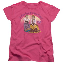 I Love Lucy Scheming & Dreaming - Women's T-Shirt Women's T-Shirt I Love Lucy   