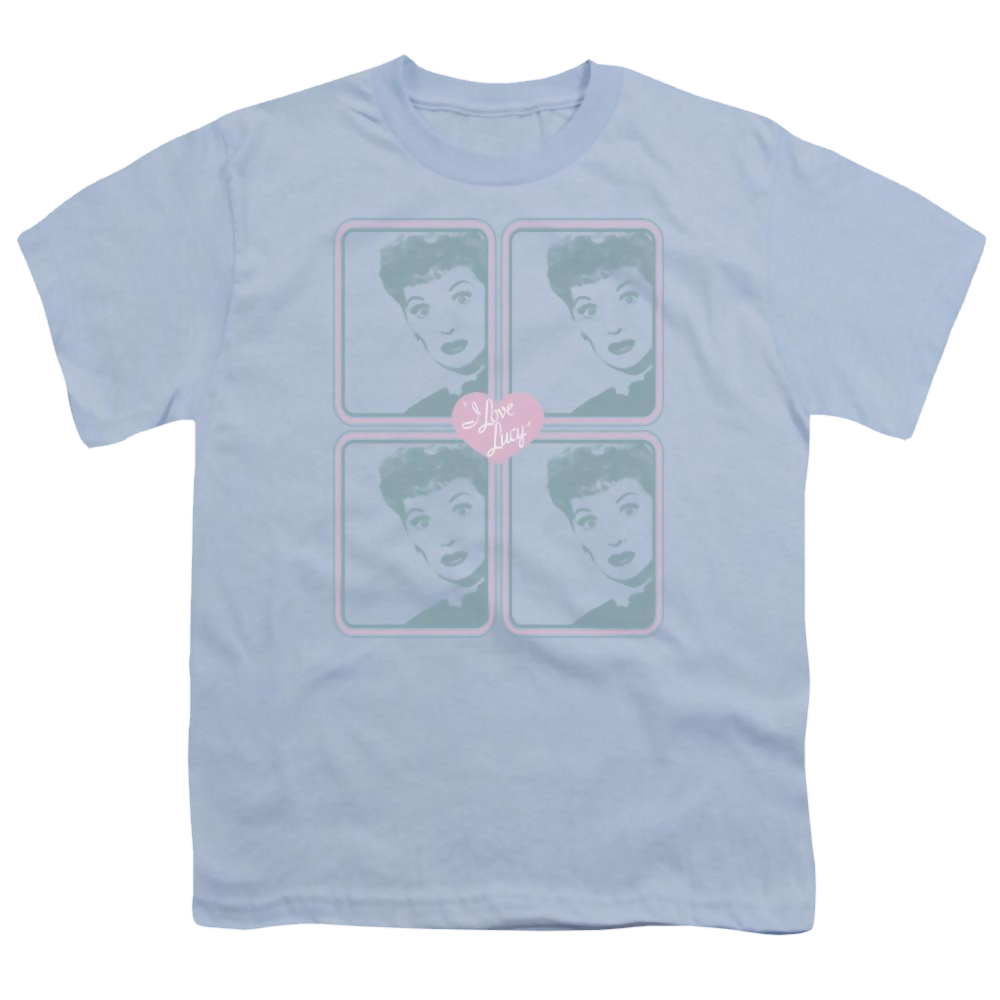 I Love Lucy Lucy Squared Youth T-Shirt (Ages 8-12) Youth T-Shirt (Ages 8-12) I Love Lucy   