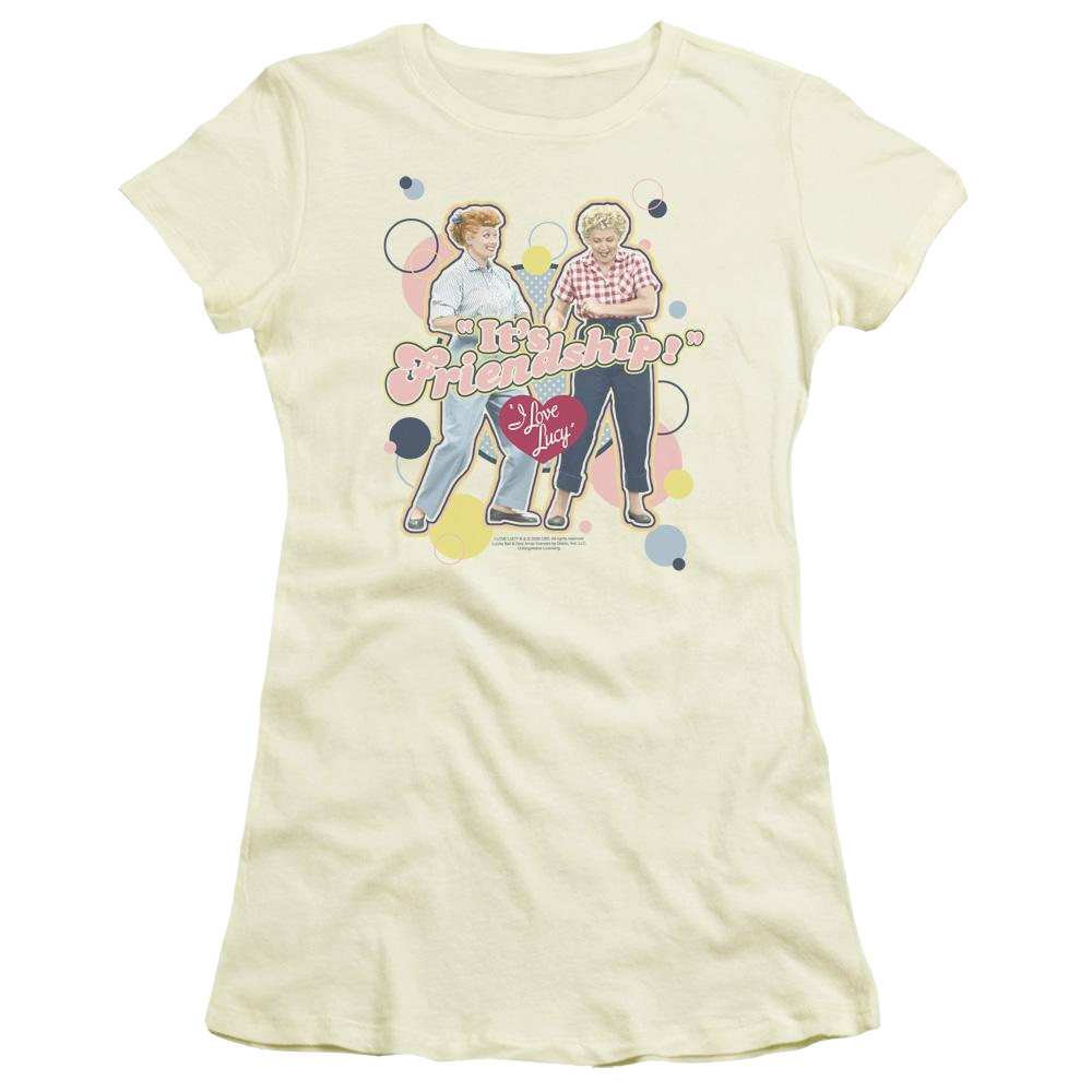 I Love Lucy Its Friendship Juniors T-Shirt Juniors T-Shirt I Love Lucy   