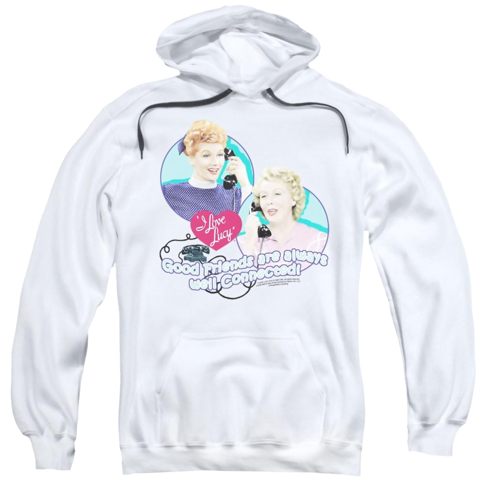 I Love Lucy Always Connected - Pullover Hoodie Pullover Hoodie I Love Lucy   