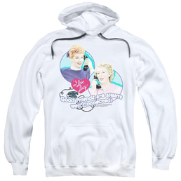 I Love Lucy Always Connected - Pullover Hoodie Pullover Hoodie I Love Lucy   
