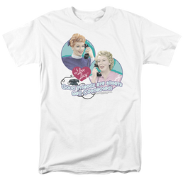 I Love Lucy Always Connected Men's Regular Fit T-Shirt Men's Regular Fit T-Shirt I Love Lucy   