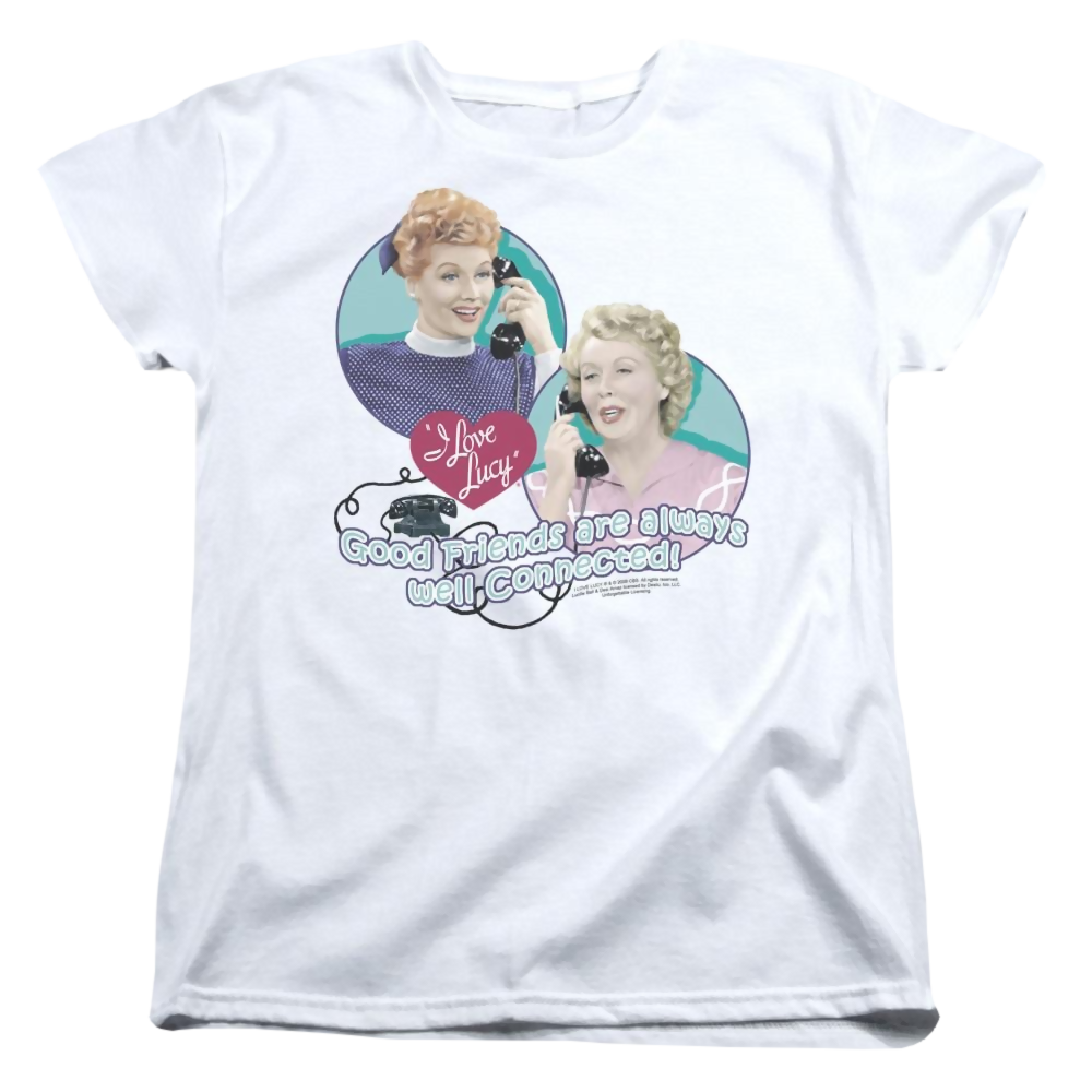 I Love Lucy Always Connected Women's T-Shirt Women's T-Shirt I Love Lucy   