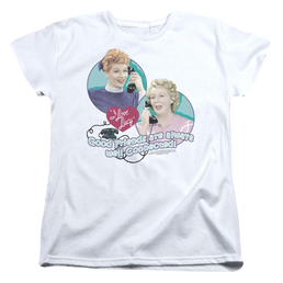 I Love Lucy Always Connected Women's T-Shirt Women's T-Shirt I Love Lucy   