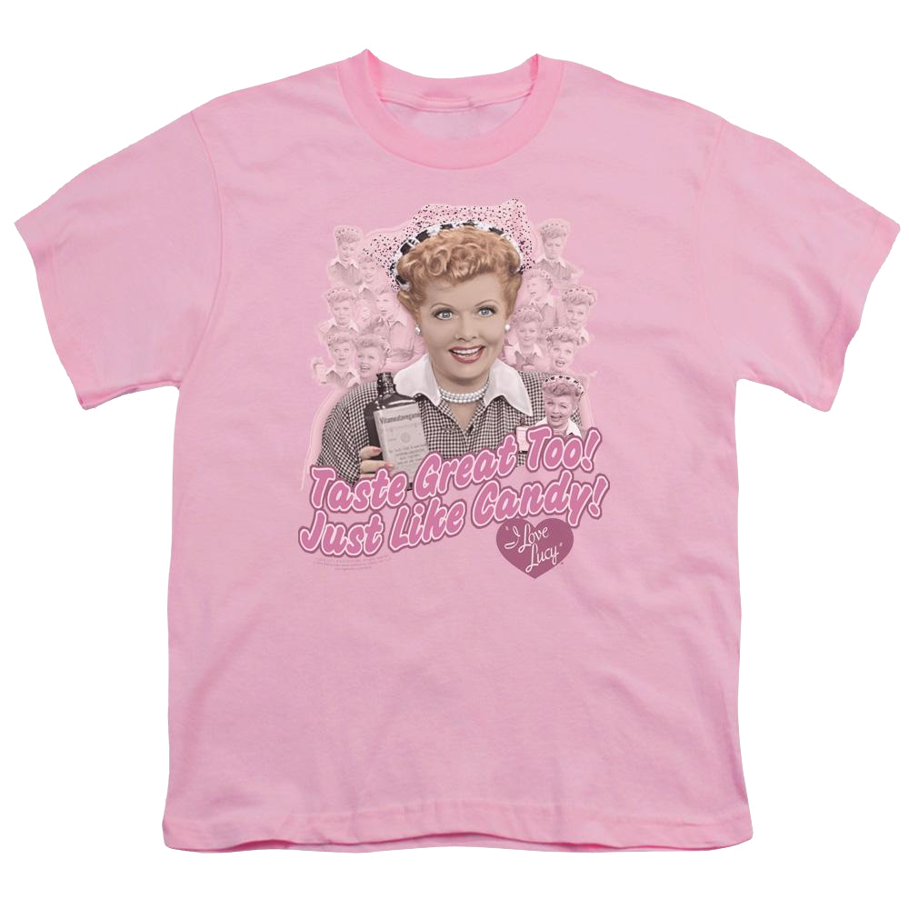 I Love Lucy Tastes Like Candy Youth T-Shirt (Ages 8-12) Youth T-Shirt (Ages 8-12) I Love Lucy   