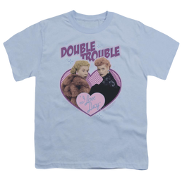 I Love Lucy Double Trouble Youth T-Shirt (Ages 8-12) Youth T-Shirt (Ages 8-12) I Love Lucy   